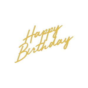 Happy Birthday - Model 01