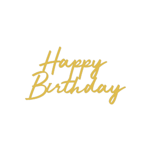 Happy Birthday - Model 02