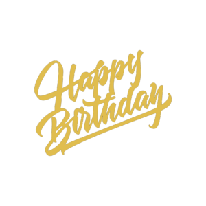 Happy Birthday - Model 06