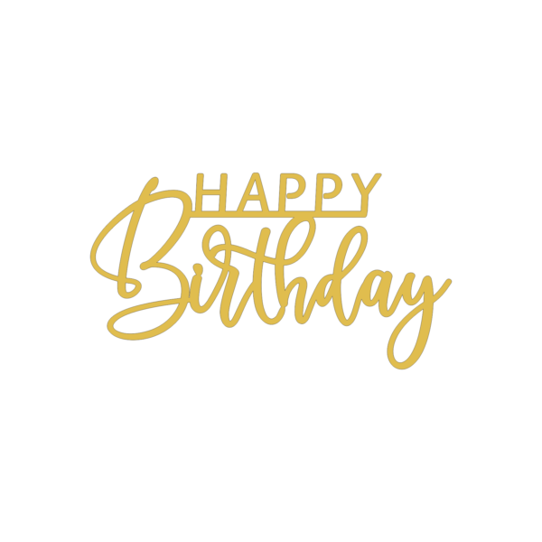 Happy Birthday - Model 07