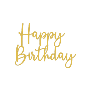Happy Birthday - Model 08