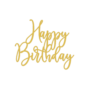 Happy Birthday - Model 09