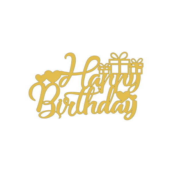 HBD_G_11 Happy Birthday - Model 11